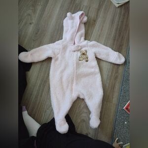 Baby girls warm one piece